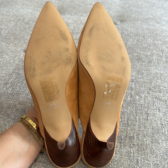 Halston suede Anna mules - Picture 4 of 6